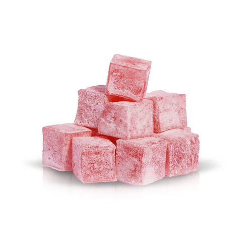 Güllü Sade Lokum 500gr