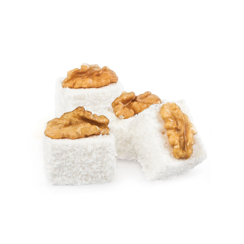 Cevizli Beyaz Lokum 500gr